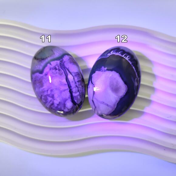 Volcano Agate Palm Stone with UV reaction - Picture 7 of 7